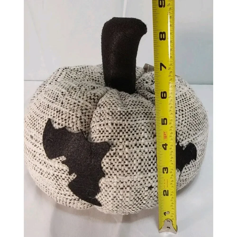 Way To Celebrate Set Of 3 Fall Jack-o-lantern, Bat, & Pumpkin Decorative Pillows
